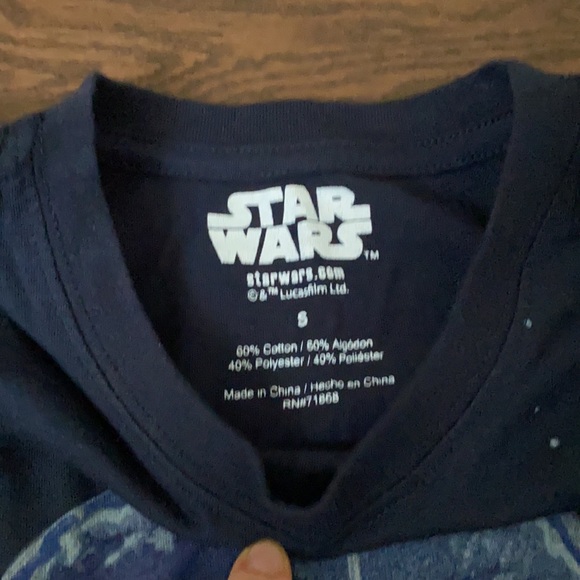 Sequin Star Wars tee darth Vader top - Picture 4 of 5